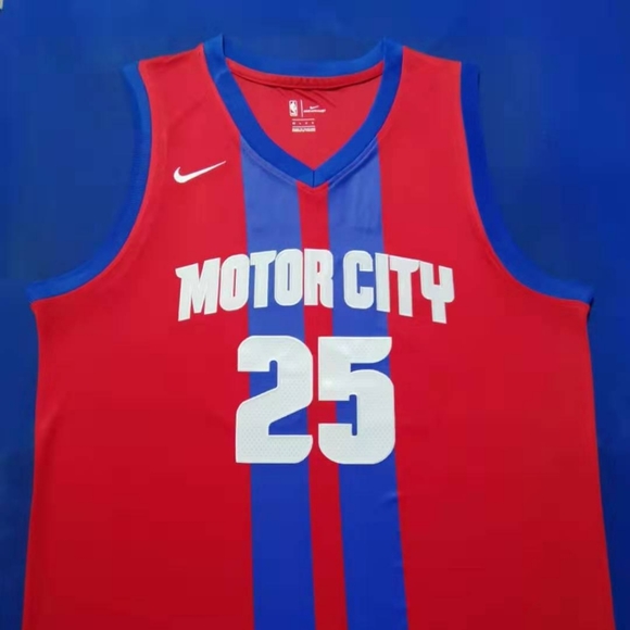 old pistons jersey